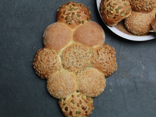 Briochebolletjes Pasen (ei-vorm)