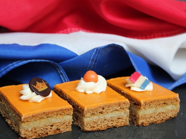 Oranje stukjes 4 + 1 GRATIS