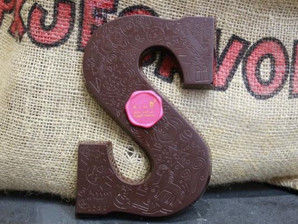 Chocoladeletter puur (vorm)