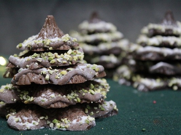 Chocolade kerstboom